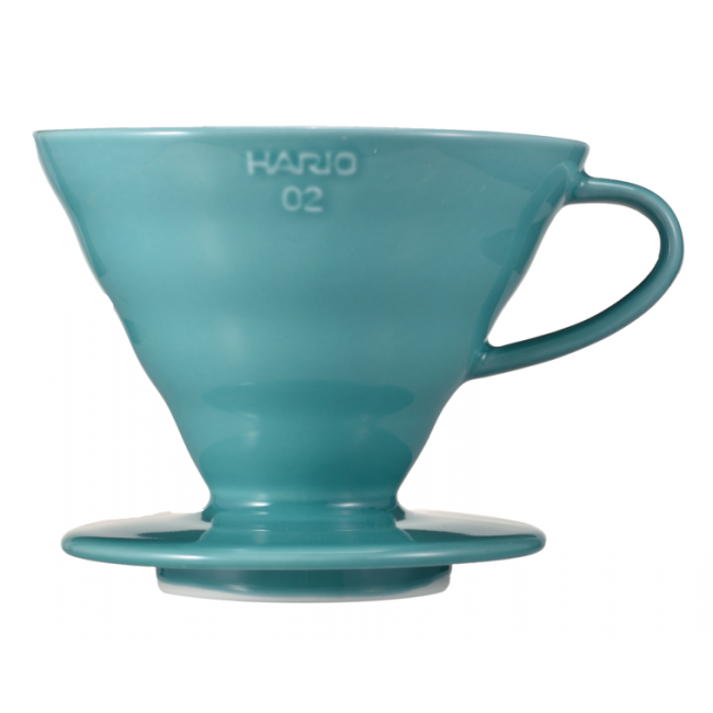 Hario V60 02 Dripper Seramik Turkuaz